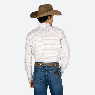 Camisa Rodeo Raya Rojo Caballero