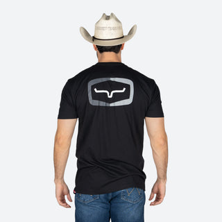 Playera Kimes Ranch Framework Black Caballero