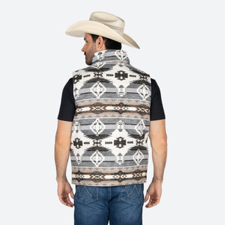 Chaleco Rock &Roll Denim Aztec Doble vista Caballero