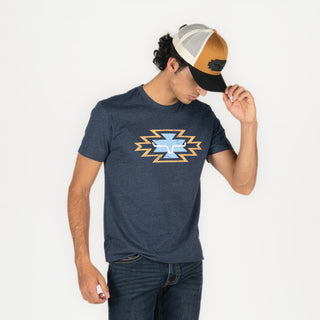 Playera Kimes Ranch Durango Navy Caballero
