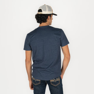 Playera Kimes Ranch Durango Navy Caballero