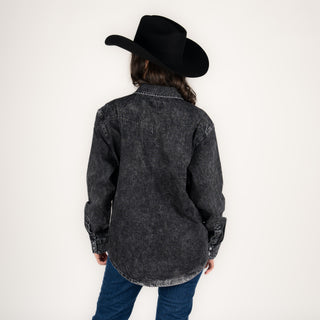 Camisa Kimes Ranch Sandoval Feded Black Dama