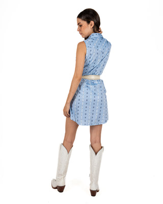Vestido Rock & Roll Denim Azul Dama