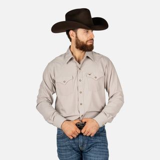 Camisa Rodeo Beige Caballero