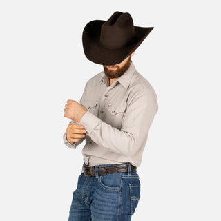 Camisa Rodeo Beige Caballero