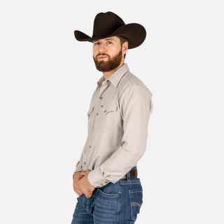 Camisa Rodeo Beige Caballero