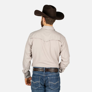 Camisa Rodeo Beige Caballero