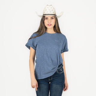 Blusa Kimes Ranch Ashley Blue Dama