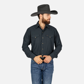 Camisa Rodeo Venttek Charcoal Caballero
