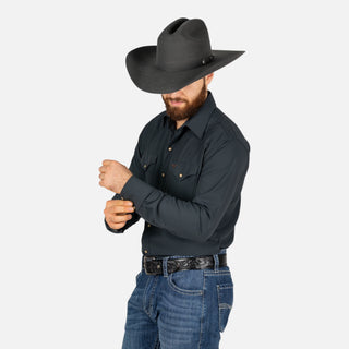Camisa Rodeo Venttek Charcoal Caballero