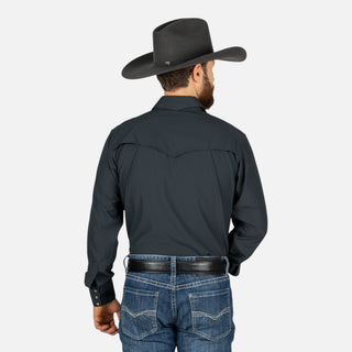 Camisa Rodeo Venttek Charcoal Caballero
