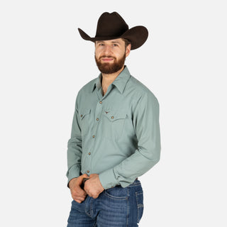 Camisa Rodeo Venttek Menta Caballero