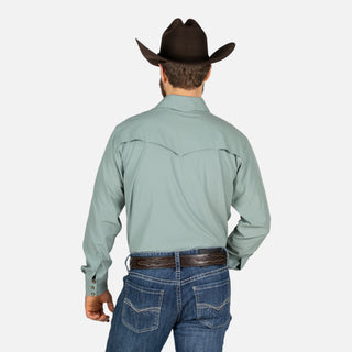 Camisa Rodeo Venttek Menta Caballero