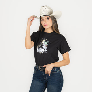 Blusa Kimes Ranch Randy Black Dama