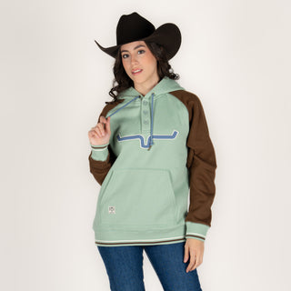 Sudadera Kimes Ranch Amigo Matcha Dama
