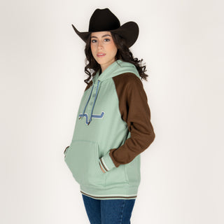 Sudadera Kimes Ranch Amigo Matcha Dama