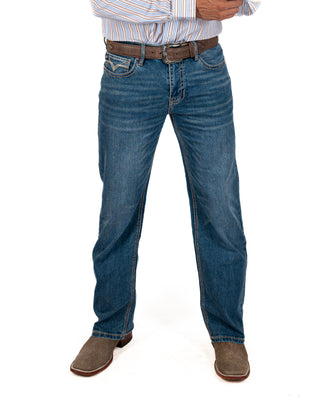 Jeans Rock & Roll Denim Relaxed Fit Double Barrel Straight Caballero