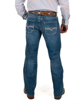 Jeans Rock & Roll Denim Relaxed Fit Double Barrel Straight Caballero