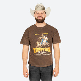 Playera Ranch & Corral Whispering Rope Caballero