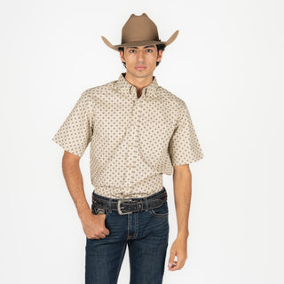 Camisa Ariat Chanse Khaki Caballero