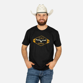 Playera Kimes Ranch Serrano Black Caballero