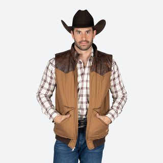 Chaleco Panhandle Camel Caballero