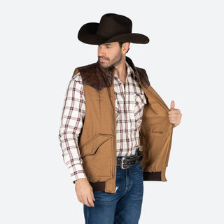 Chaleco Panhandle Camel Caballero