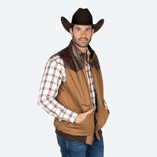 Chaleco Panhandle Camel Caballero