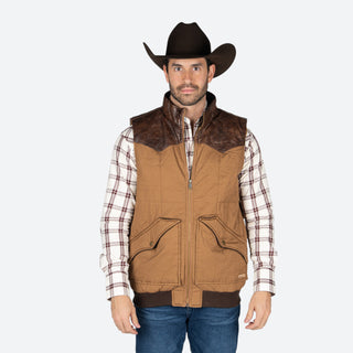 Chaleco Panhandle Camel Caballero