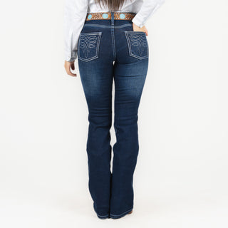 Jeans Cactus Brand Bordado Dama