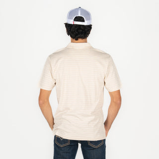 Playera Polo Kimes Ranch Harlan Natural Caballero