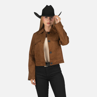 Chamarra McAllen Texas-4 Brown Dama