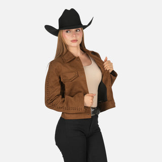 Chamarra McAllen Texas-4 Brown Dama