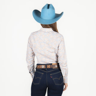 Camisa Rodeo Estampado Cielo Dama