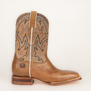 Bota Rio Grande John Bizonte Caroline Honey Búfalo Hueso Caballero