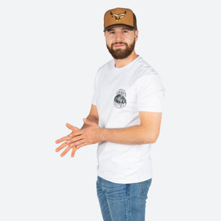 Playera Platini Jinete Blanco Caballero