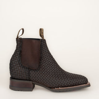 Botín Rio grande Holstein Petatillo Crazy Chocolate Caballero