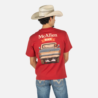 Playera McAllen Range Red Caballero