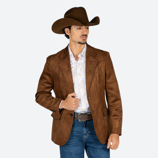 Saco Vaquero Barabas Gamuza Brown Caballero