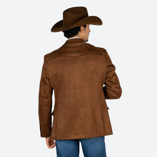 Saco Vaquero Barabas Gamuza Brown Caballero