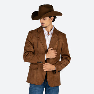 Saco Vaquero Barabas Gamuza Brown Caballero
