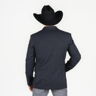 Saco Vaquero Rock & Roll Denim Black Caballero