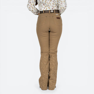 Jeans Wrangler Flare Kaki Dama