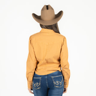 Camisa Kimes Ranch Annie Brown Dama