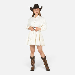 Vestido Rock & Roll Denim Natural Dama