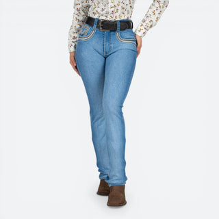 Jeans Rodeo Stretch Claro Dama