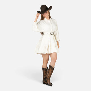 Vestido Rock & Roll Denim Natural Dama