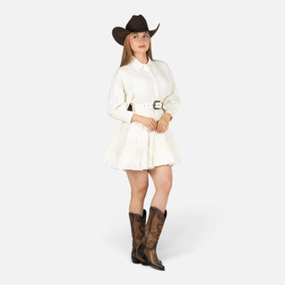 Vestido Rock & Roll Denim Natural Dama