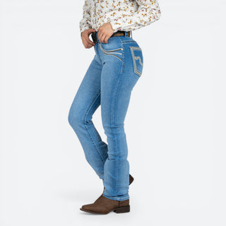 Jeans Rodeo Stretch Claro Dama