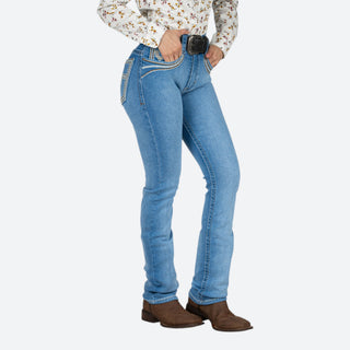 Jeans Rodeo Stretch Claro Dama
